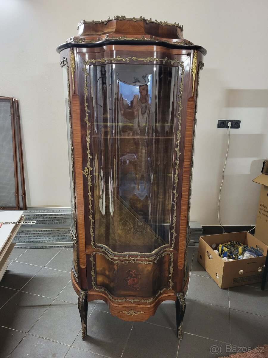 Starý francouzský  skleník 1850