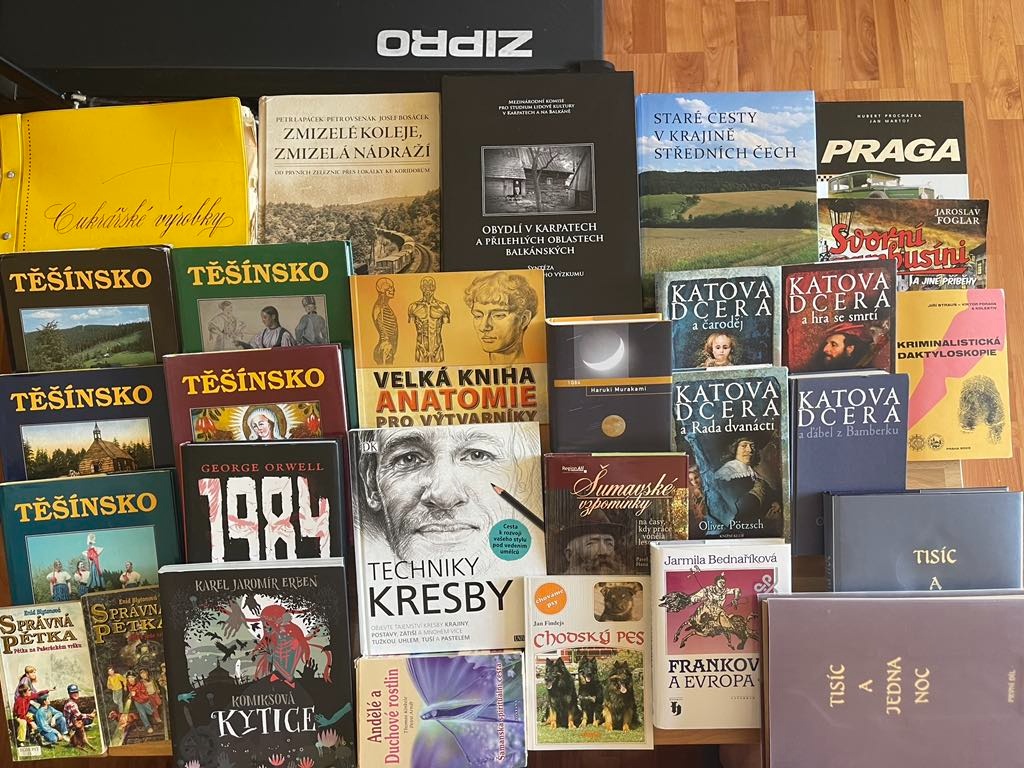 Těšínsko,Zázrak porodu,Papoušci,Staré cesty,Chatařství atd