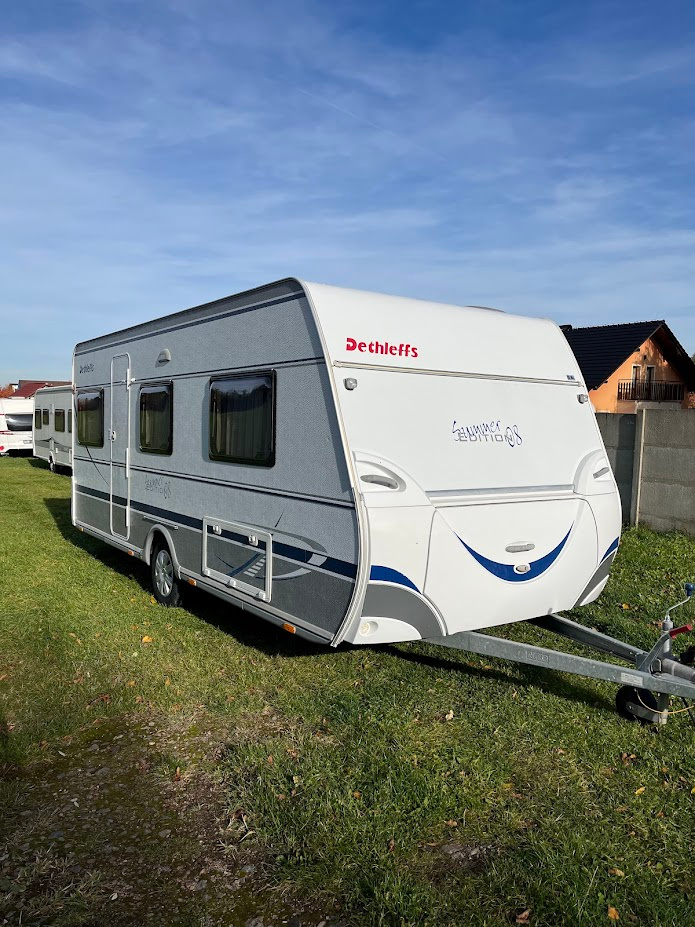 Dethleffs 500DB 2008 edition PŘEDSTAN, 1.MAJITEL, SUPER STA