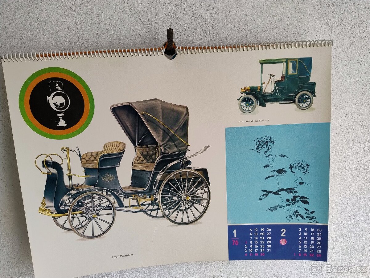 Tatra kalendář rok 1976