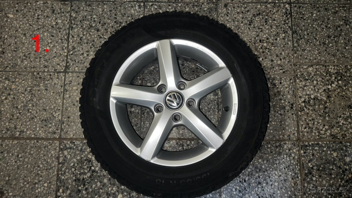 VW ZIMNÍ 195/65 R15 6J ET43 5x112
