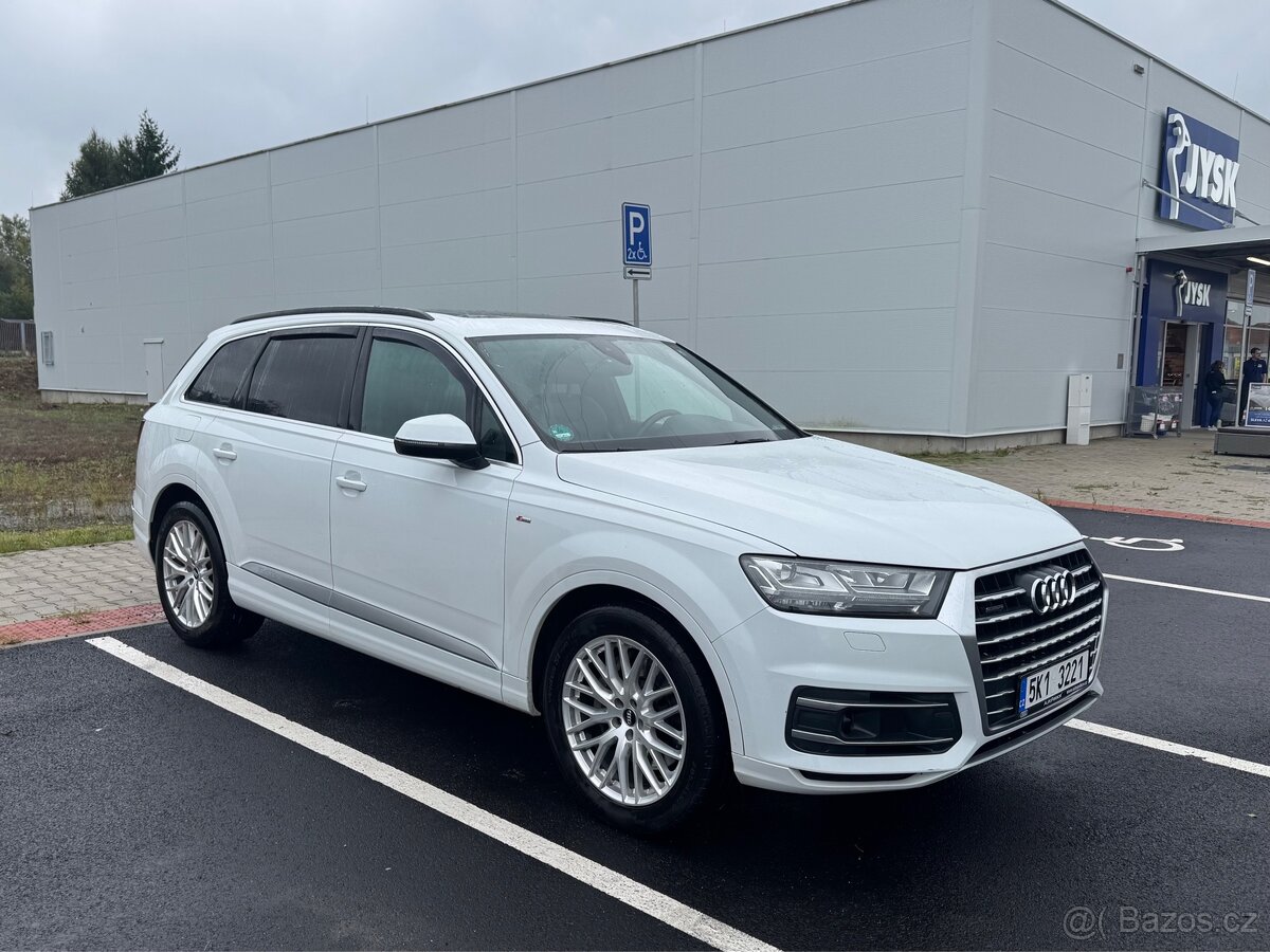 Audi Q7 3.0 TDI 200 kW QUATTRO S LINE – 7mist