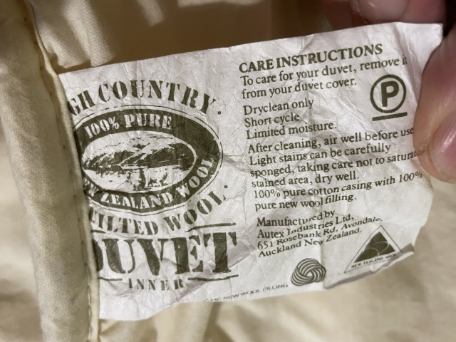 Prošívaná deka s náplní z ovčí vlny Nový Zéland