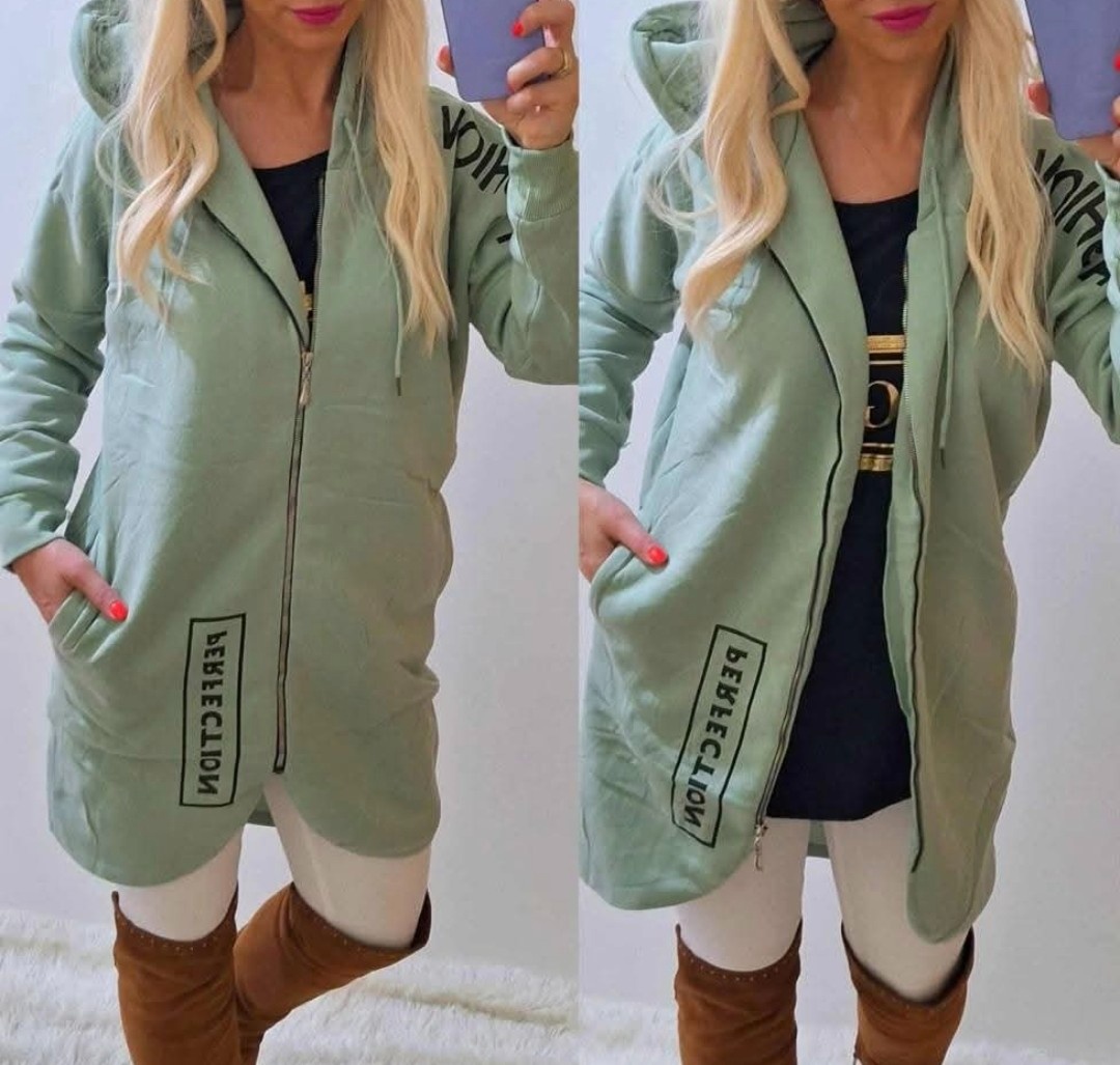 Dámská zateplená mikina