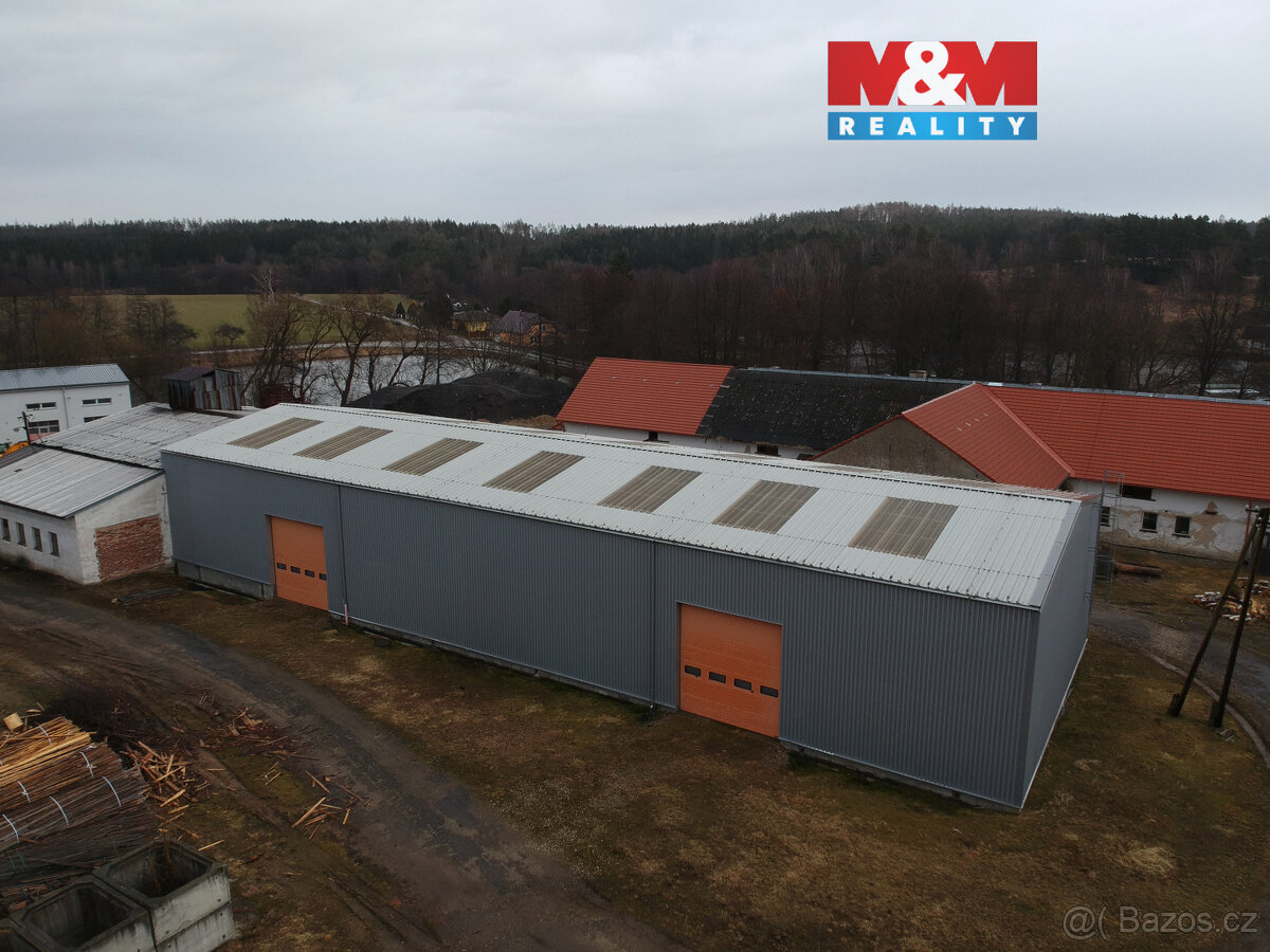 Pronájem skladu, 650 m², Český Rudolec
