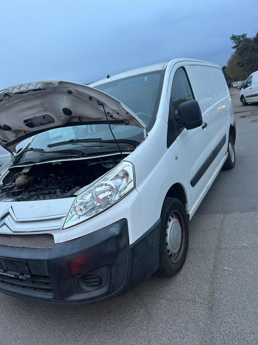 Citroen Jumpy rok 2012 náhradní díly