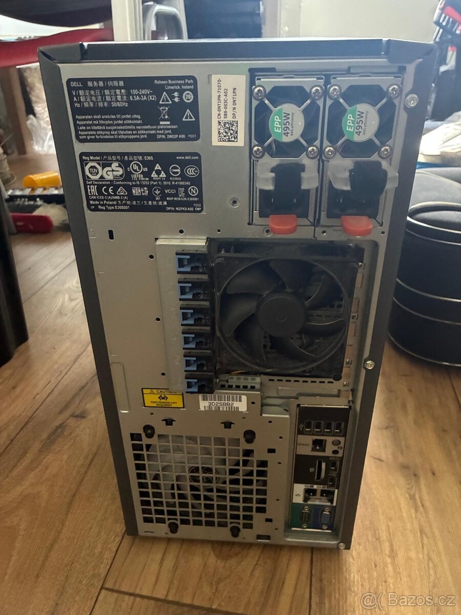 Dell PowerEdge,T430-2x E5-2650Lv4,14C/28T, 384GB RAM DDR4.