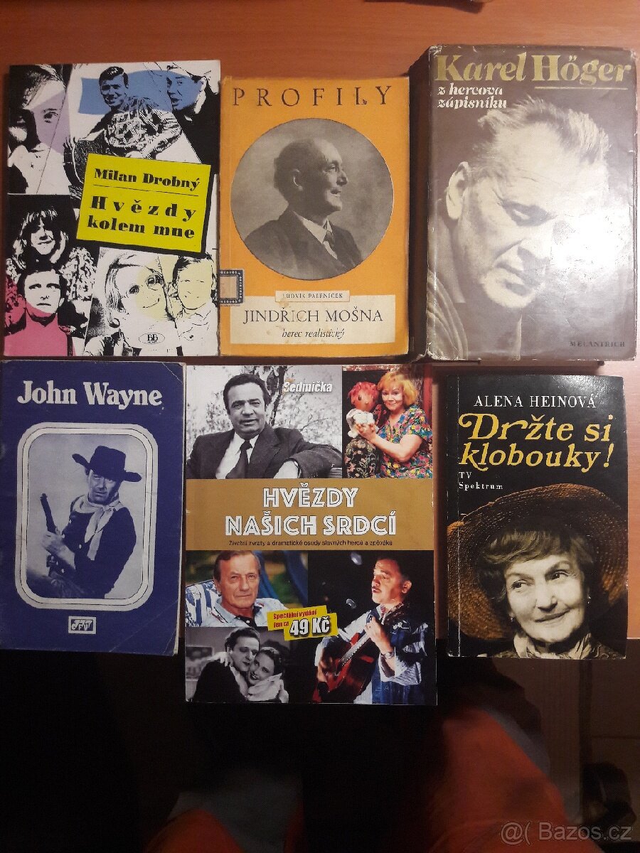 PORTRÉTY A PROFILY NAŠICH SLAVNÝCH HERCŮ. 11 KNIH