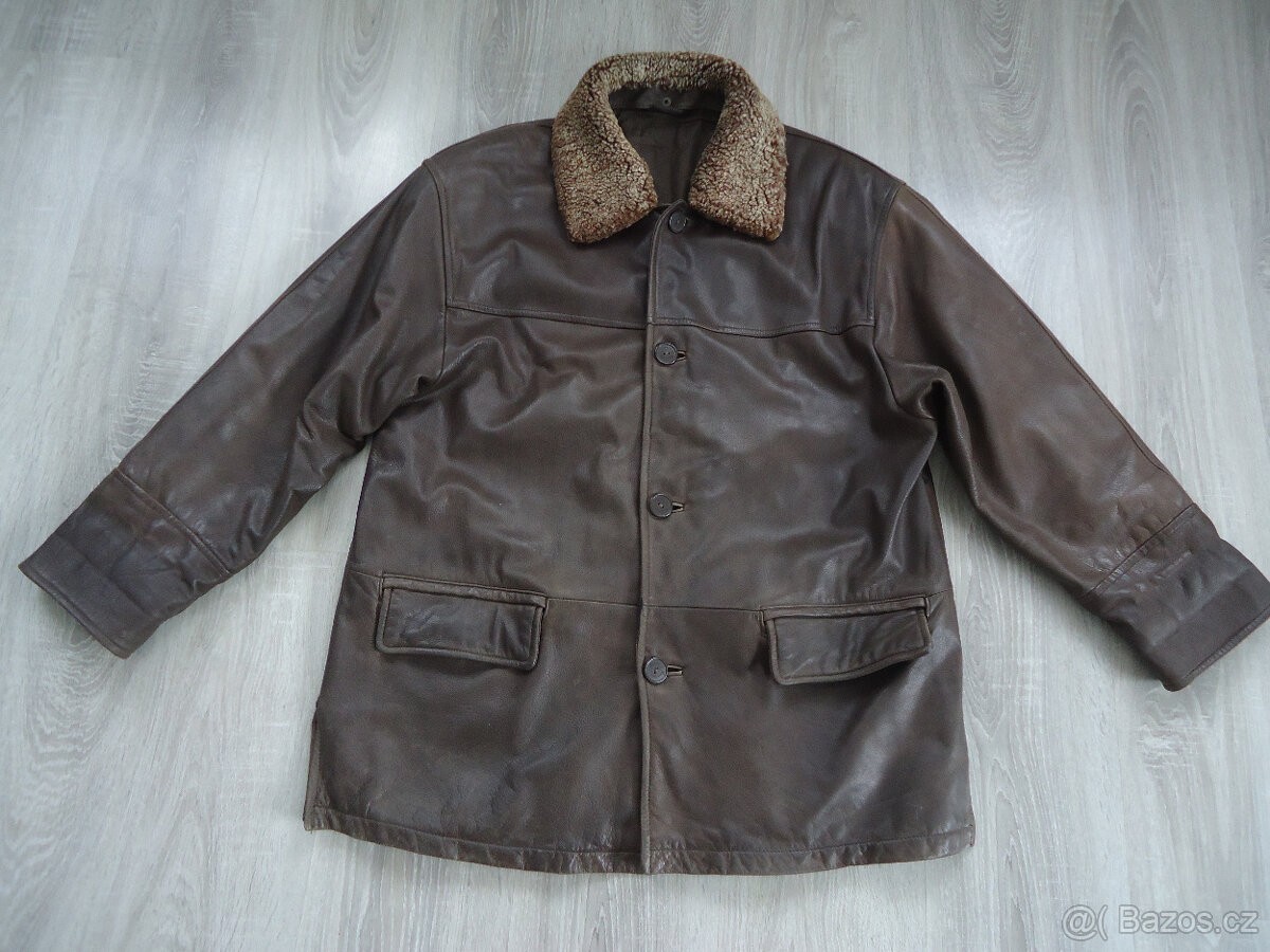 Pánská kožená bunda