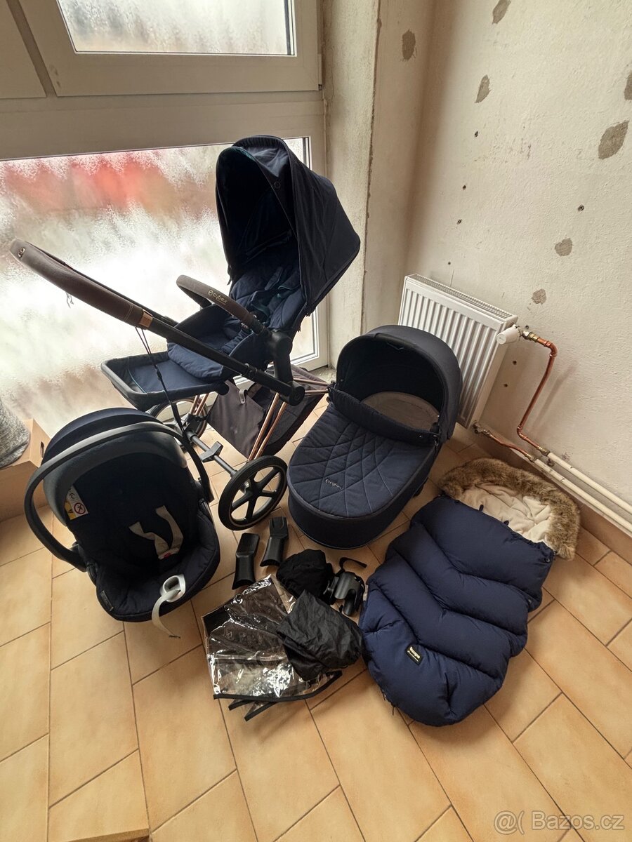 Set kočárek Cybex PRIAM 3 a autosedačka