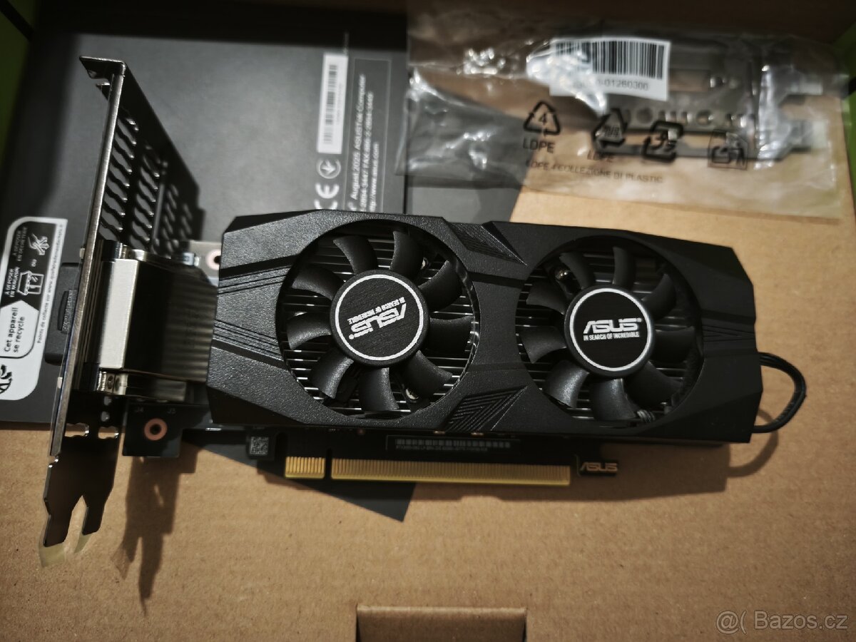 Nová grafická karta nVidia GeForce RTX 3050 low profile 6 gb