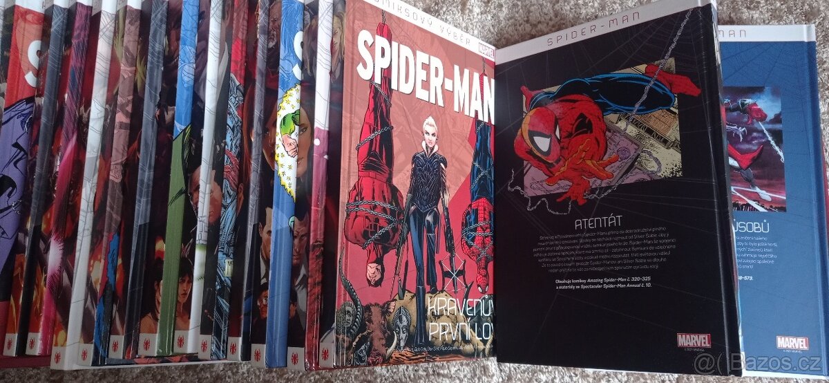 Prodám sérii komiksu Marvel