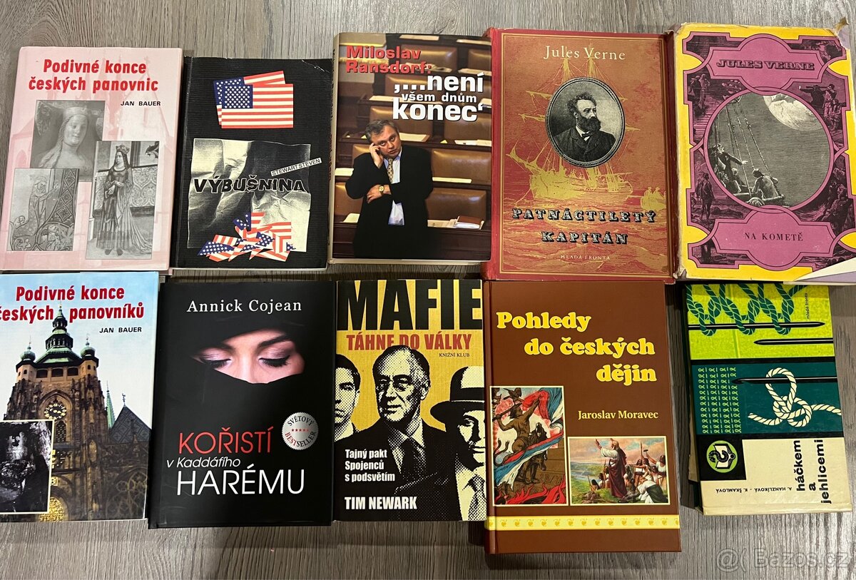 Knihy - různé žánry