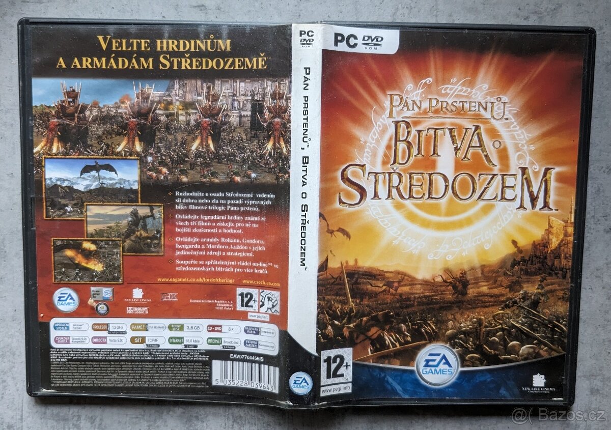 Pán prstenů: Bitva o Středozem CZ distribuce