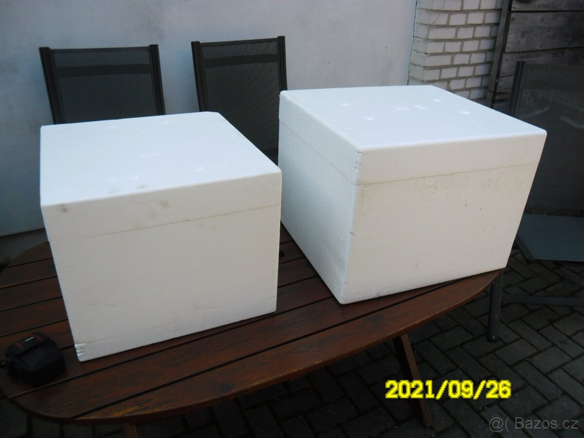 krabice polystyrenové