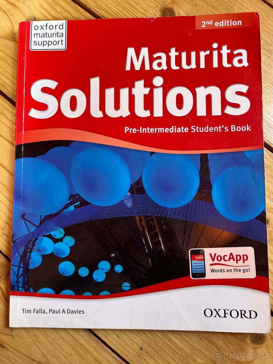 Angličtina Maturita Solutions učebnice+CD