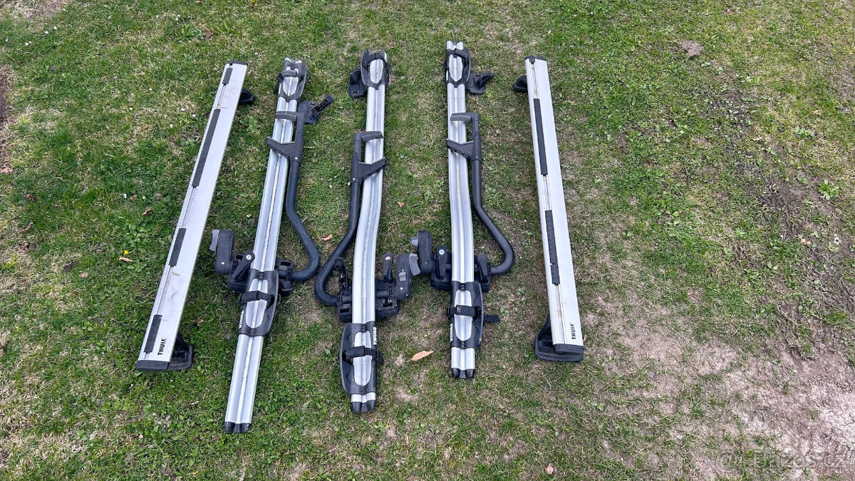 2 příčníky Thule s patkami Thule Rapid Systém 753