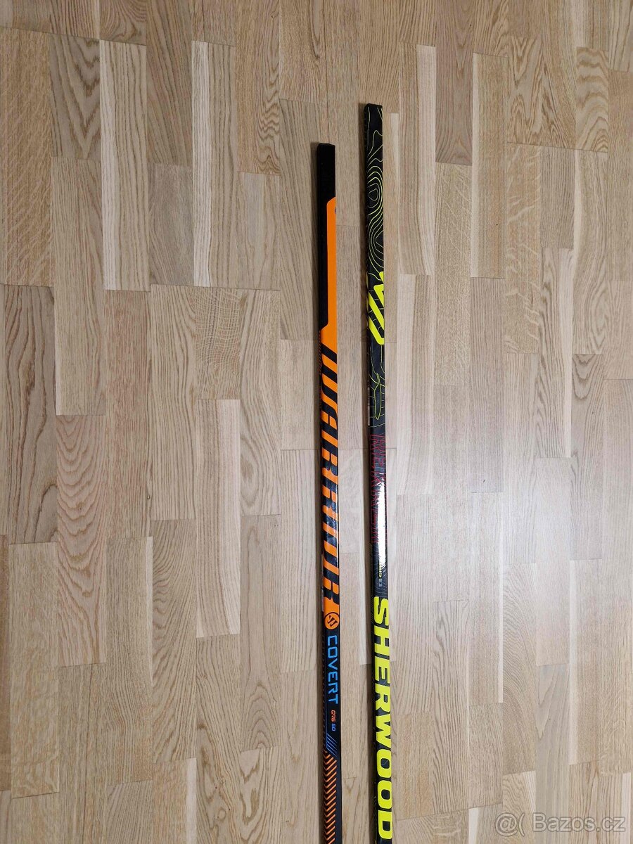 Hokejka Warrior Covert QR5 50 Senior Grip, levá flex 85