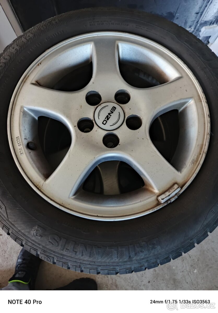Sada ALU kol 5x100 6jx14 et 38 ,fabia 1