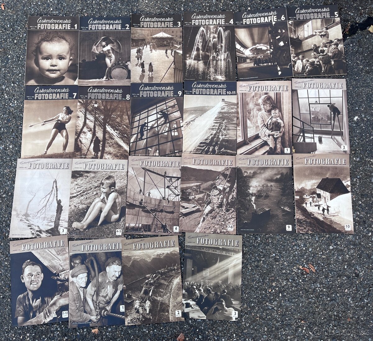 Mezivalecne a povalecne casopisy Fotografie