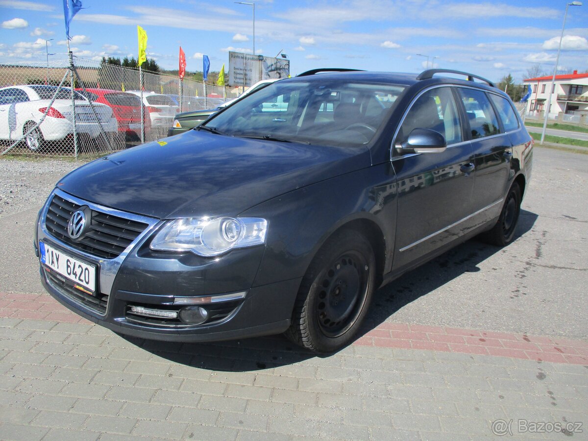 VW PASSAT 1,9TDI 77kw Tažné Klima 05/2007 CZauto