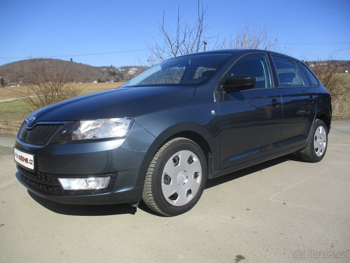 Škoda Rapid 1.2TSi 63kW SPACE BACK BEZ KOROZE 2015