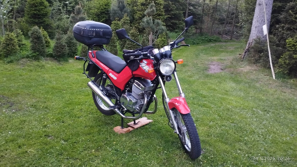 JAWA 250/597 Travel s platnými doklady