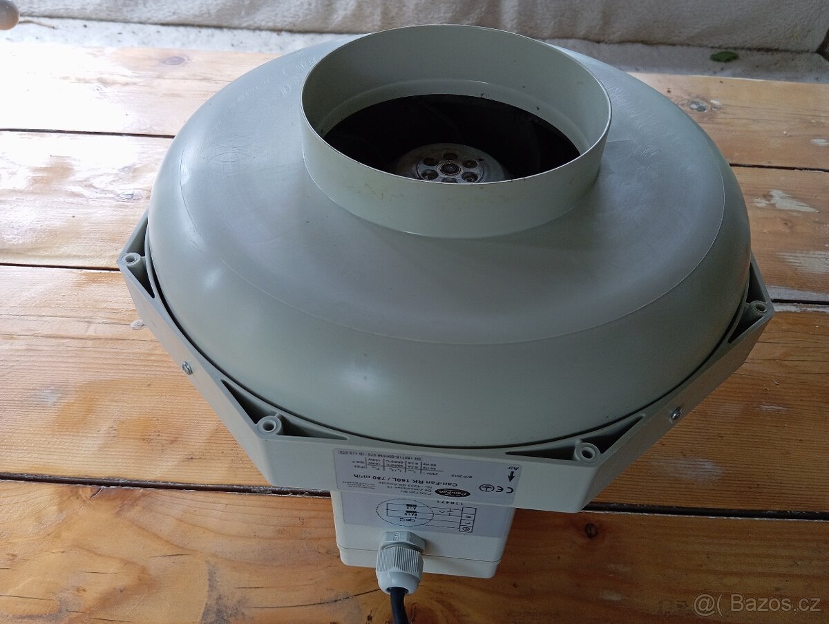 Potrubní ventilátor Can-Fan RK 160 L / 780 m3 / h