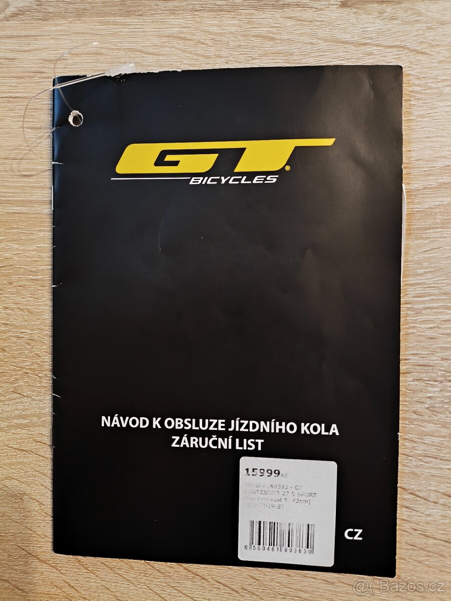 Chlapecké dětské kolo GT Agressor vel. S