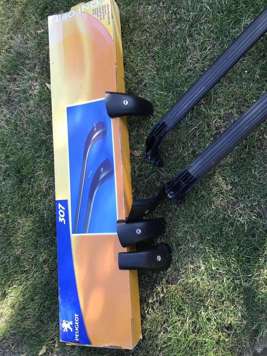 Střešní nosič na Peugeot a box