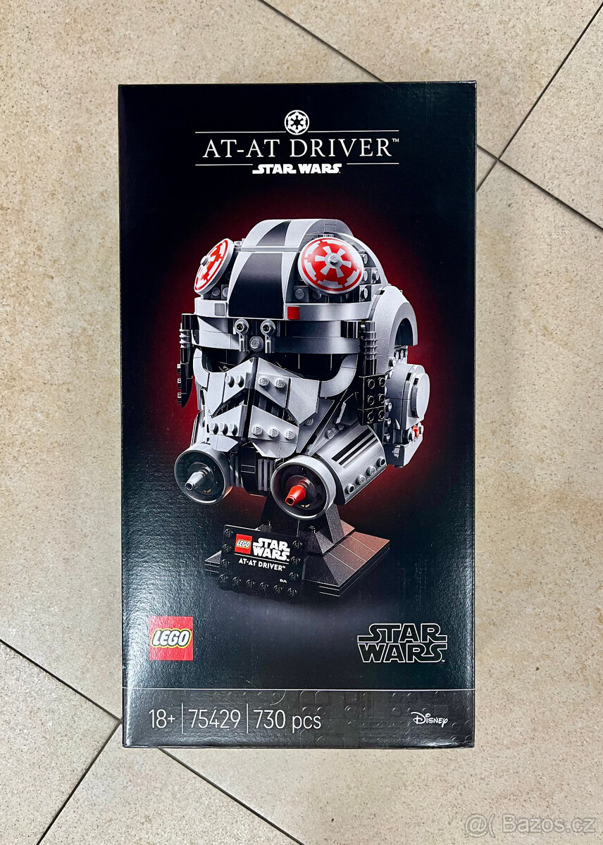 Nové LEGO Star Wars 75429 Helma řidiče AT-AT