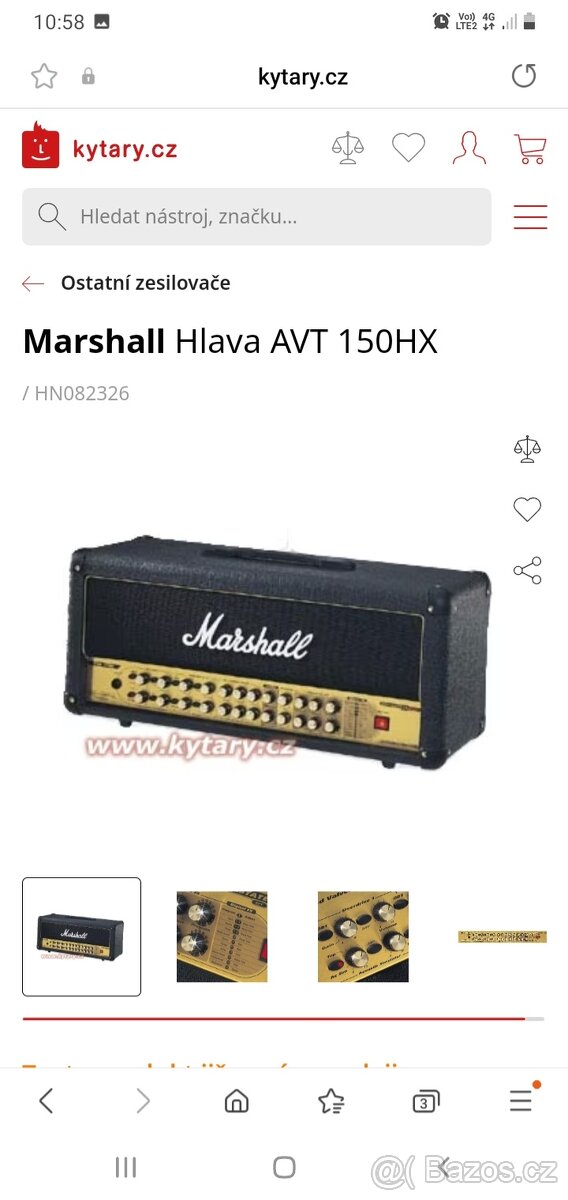 Marshall avt 150H
