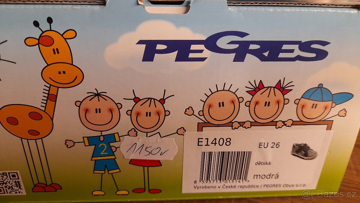 Celoroční dětské boty Pegres