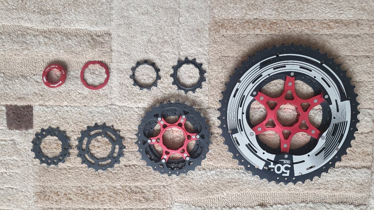Kazeta Sunrace CSMX80, 11-50T