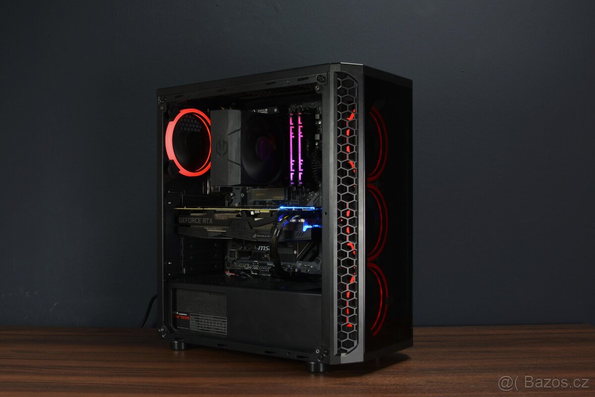 Herní PC RTX 2080 Super - Ryzen 7 2700X - Záruka