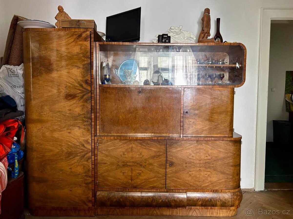 Art Deco obývací stěna