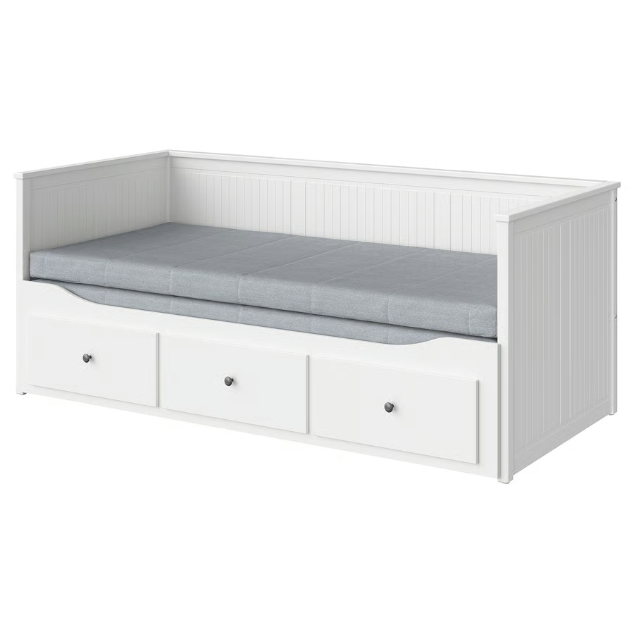 Rozkládací postel Hemnes i s matrací