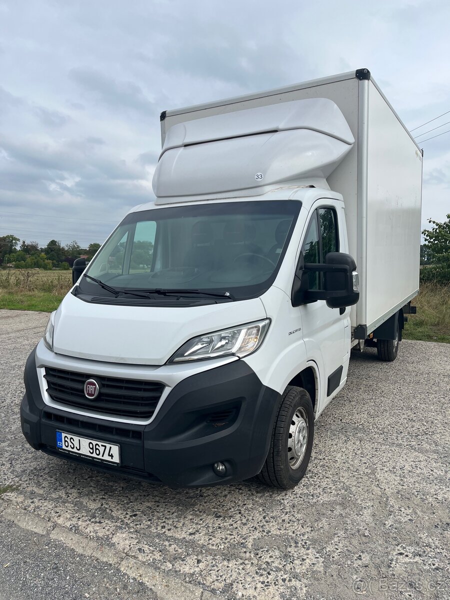 Fiat Ducato 2.3 110kw skříň + čelo
