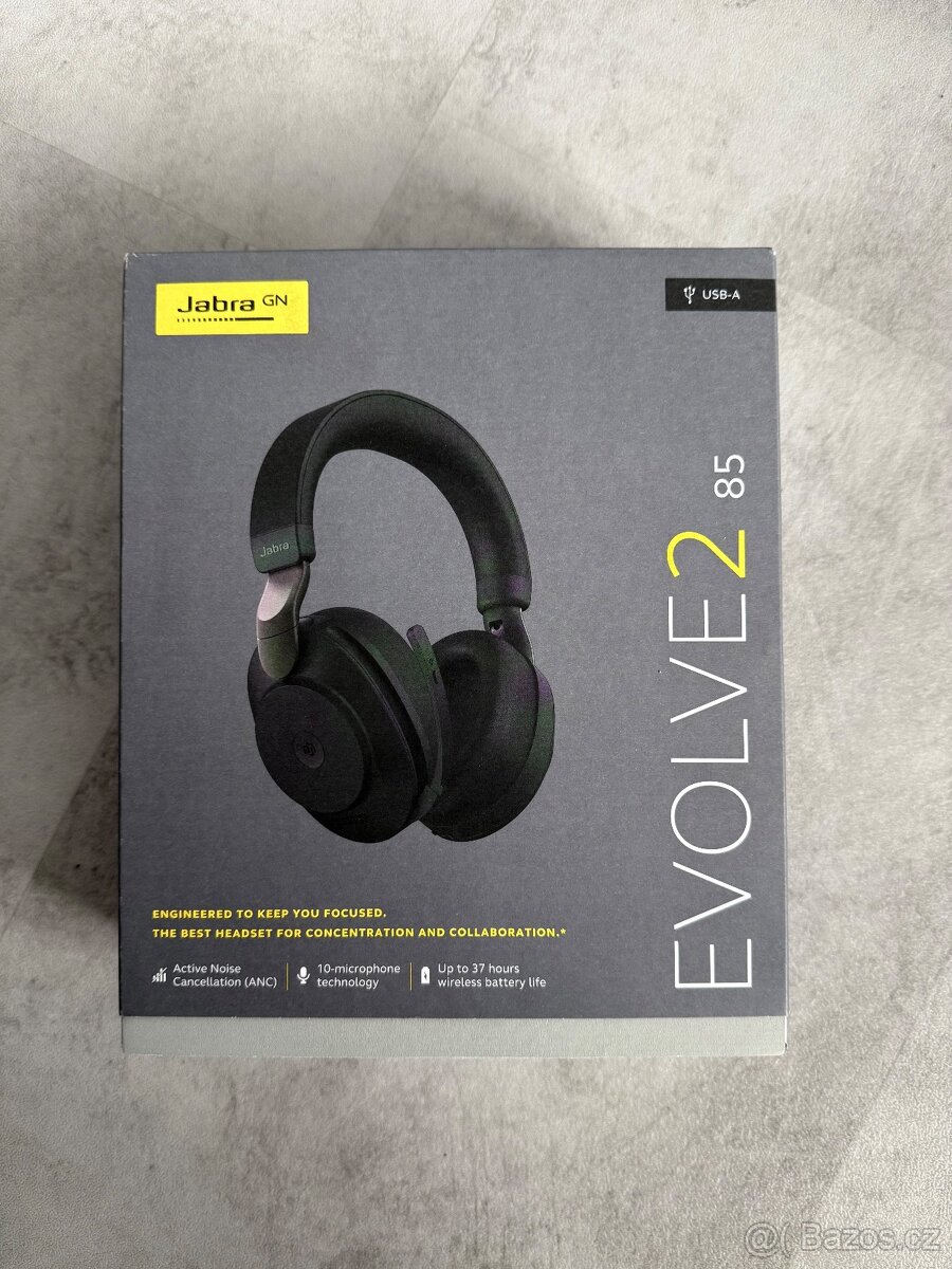 JABRA EVOLVE 2 - 85 profesionální sluchátka