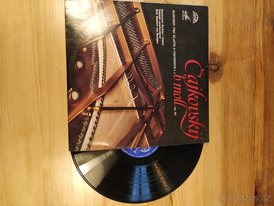LP vinyl Čajkovski, Koncert pro klavír a orchestr