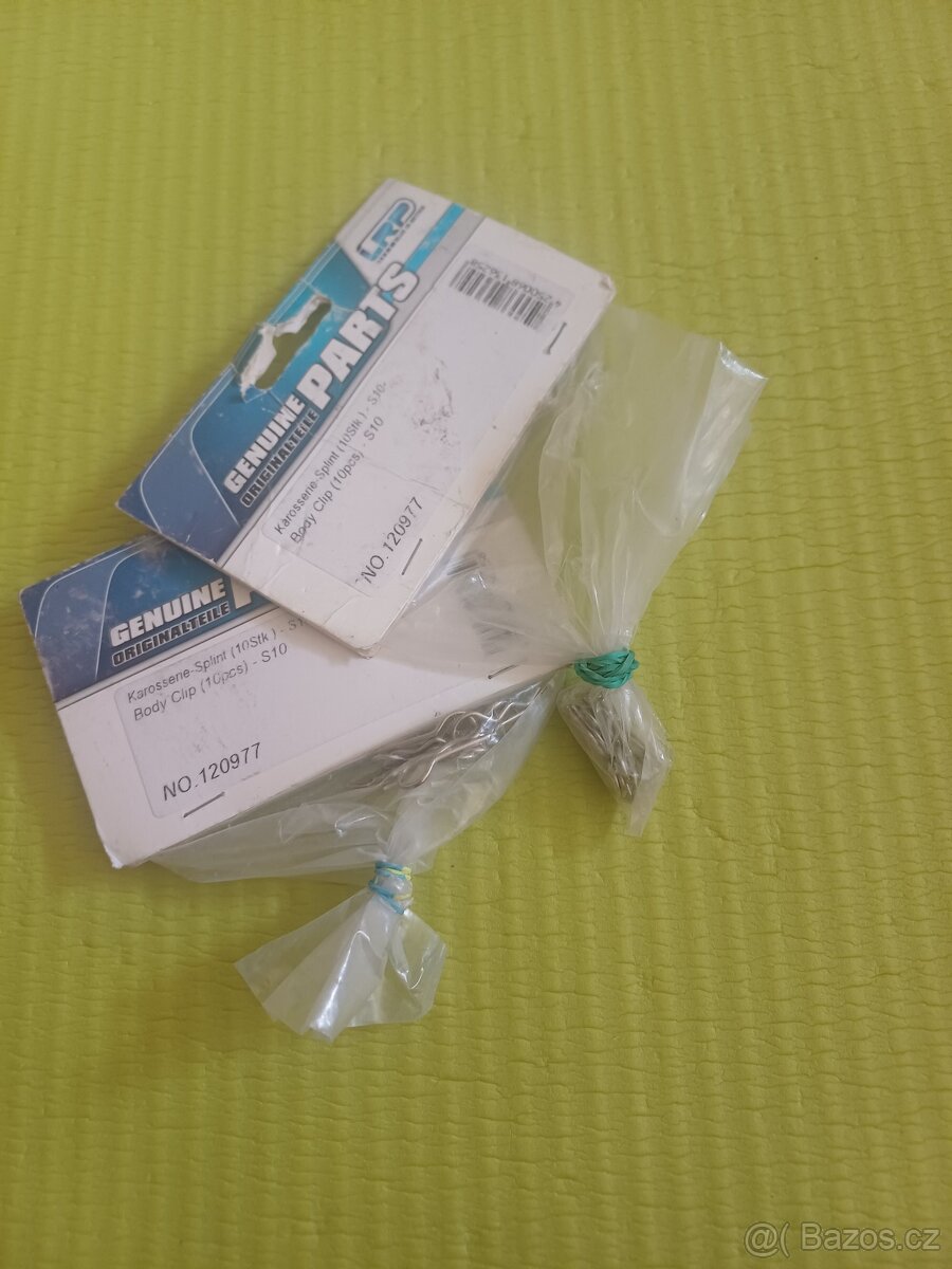 Sponky rozablené, ale nepoužité 16ks od LRP případně himoto
