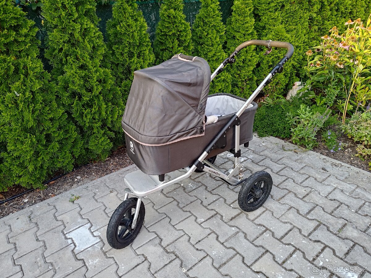 Kočárek Easywalker dvojkombinace + vajíčko Cybex