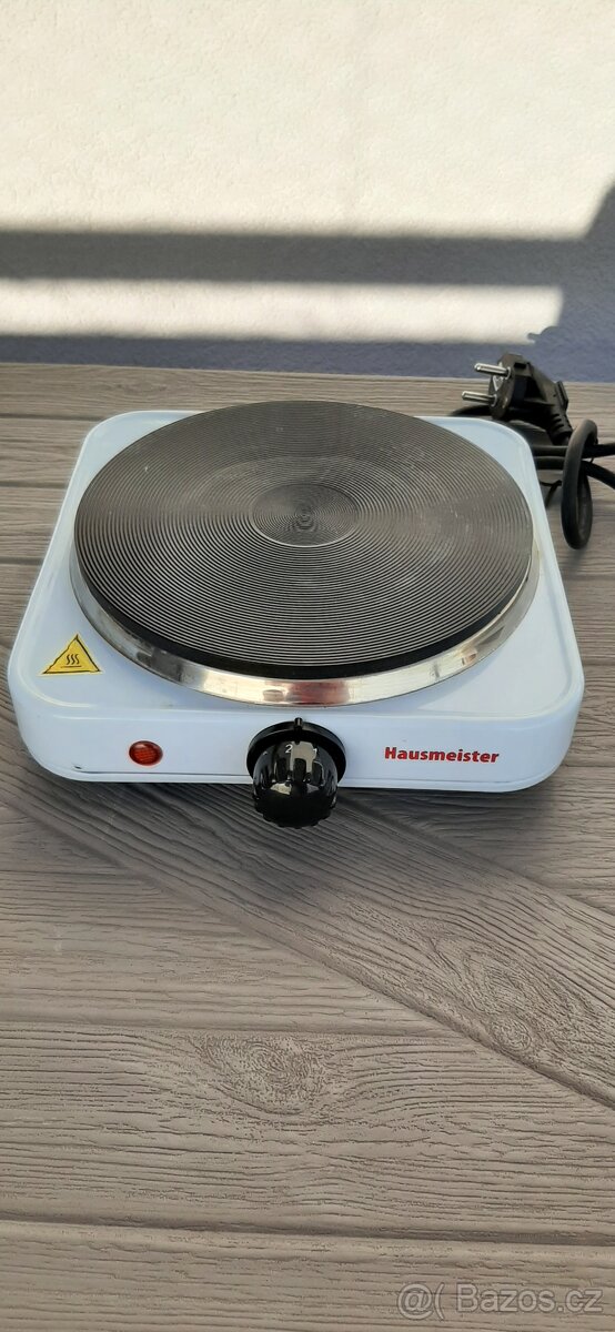 Plotýnkový vařič Hausmeister