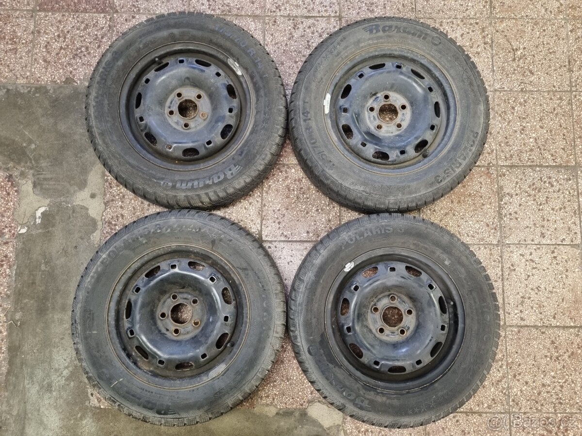 Ocelová kola disky 5x100 175/70 R14