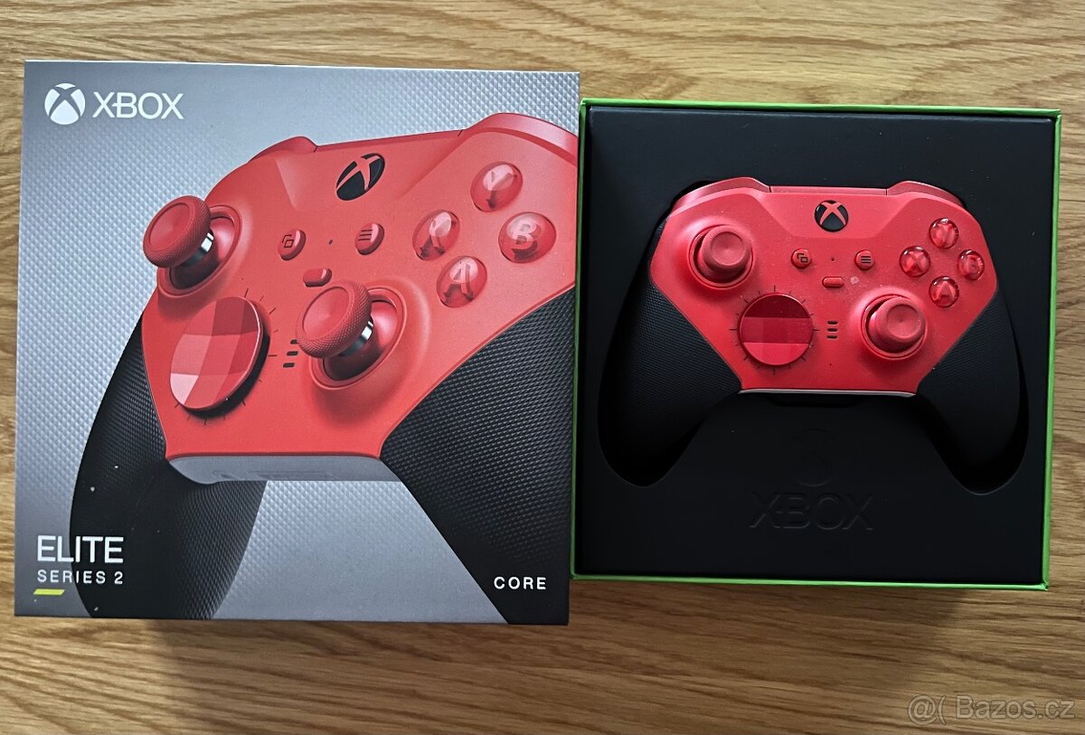 Xbox Wireless Controller Elite Series 2 - Core Edition červe