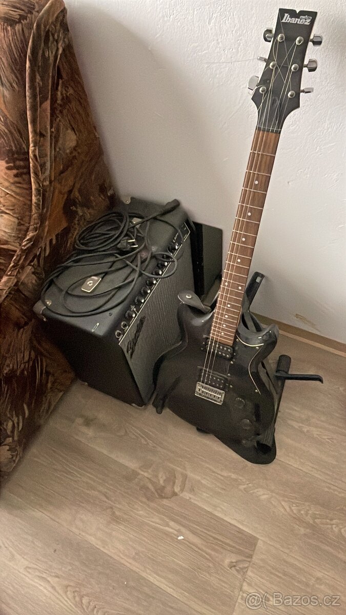 Kytara Ibanes Gio + kombo