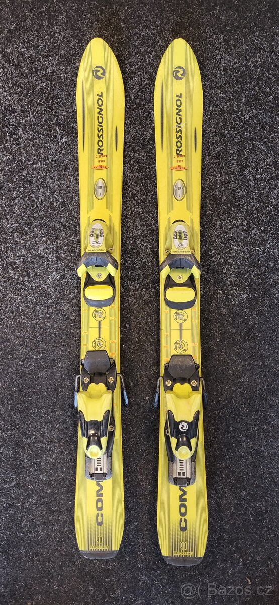 Prodám dětské lyže ROSSIGNOL 90cm
