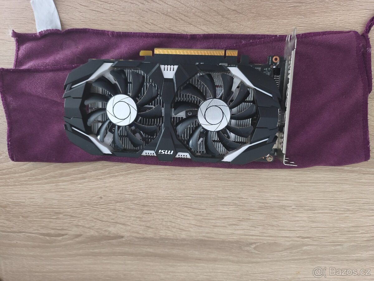 MSI GeForce GTX 1050 Ti 4GT OC