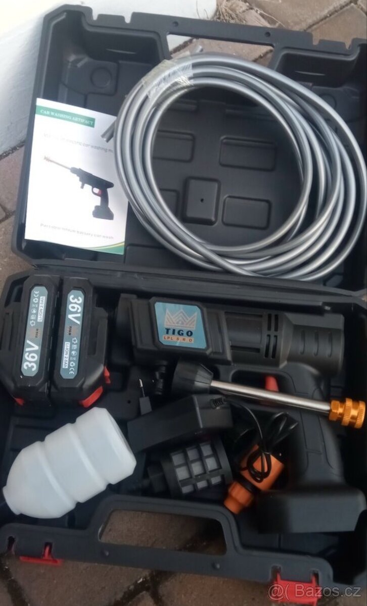 Aku tlaková myčka , wapka