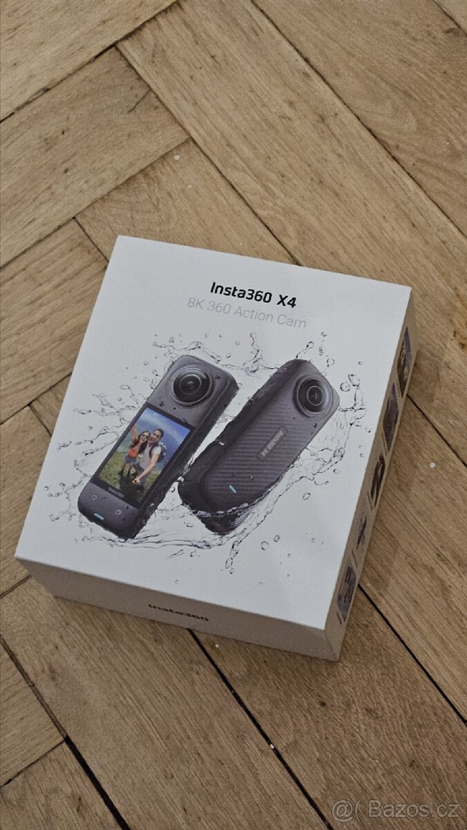 Insta360 x4 s příslušenstvím